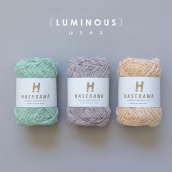 LUMINOUS/ SILK COTTON MALL YARN / 25gram